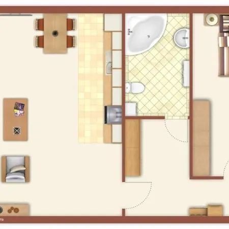 아파트 Haus Leuchtfeuer/tiger